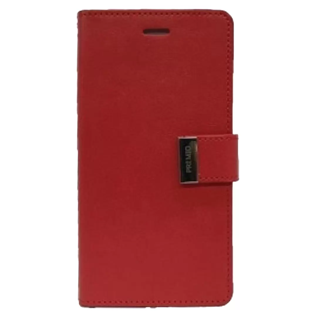 iPhone 12Mini(5.4) Premio Wallet Red